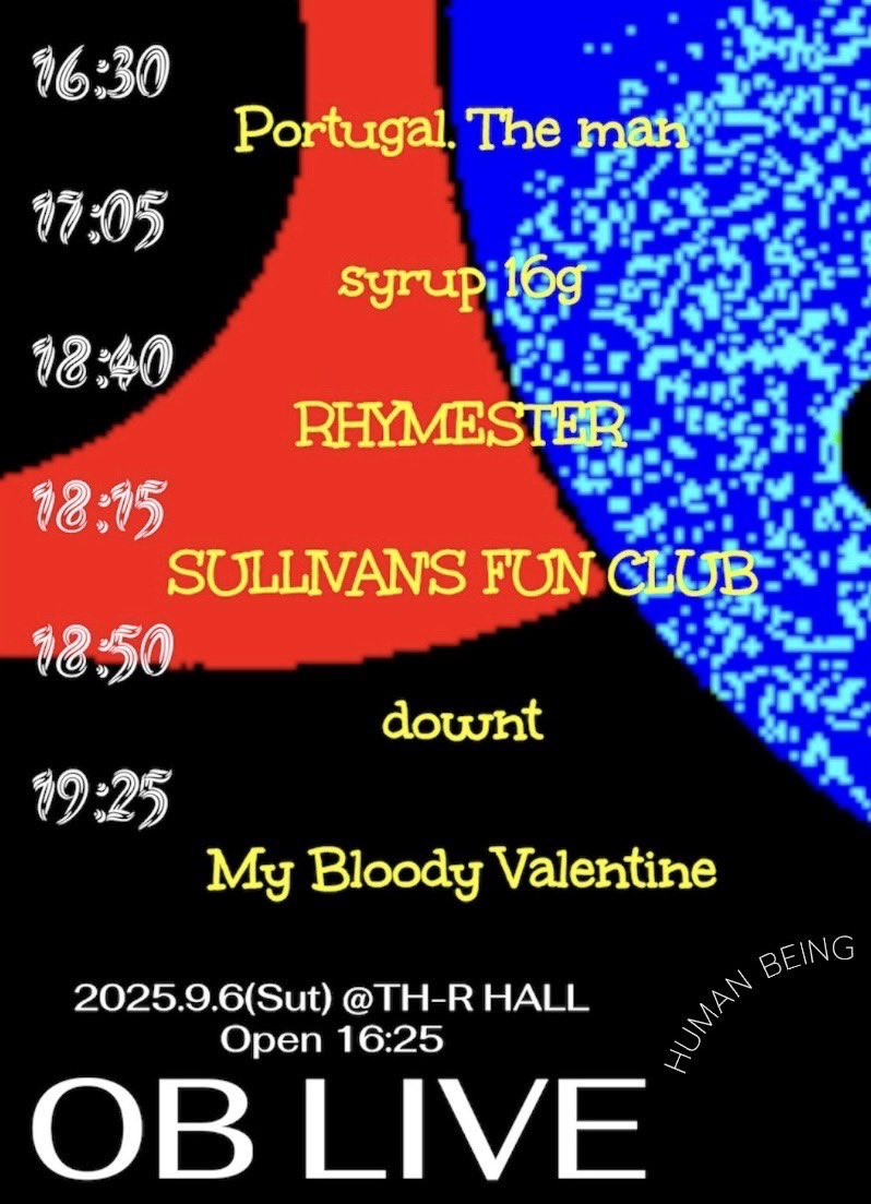humanbeeeeeing's tweet photo. 日付変わって本日、関大前TH-R HALLにてOBライブが開催されます❣️
ぜひお立ち寄りください🪩
OPEN   16:25
START  16:30 https://t.co/FSdOtxngT4