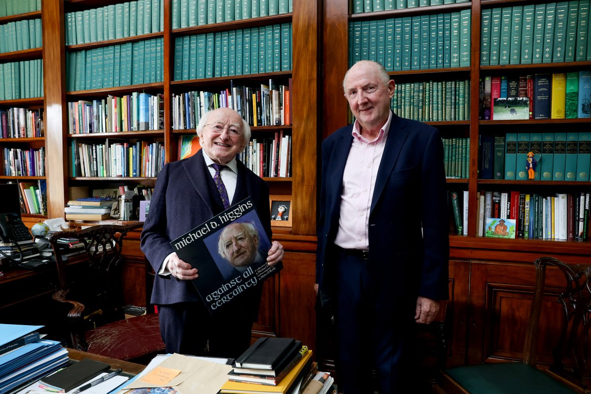 President of Ireland tweet media