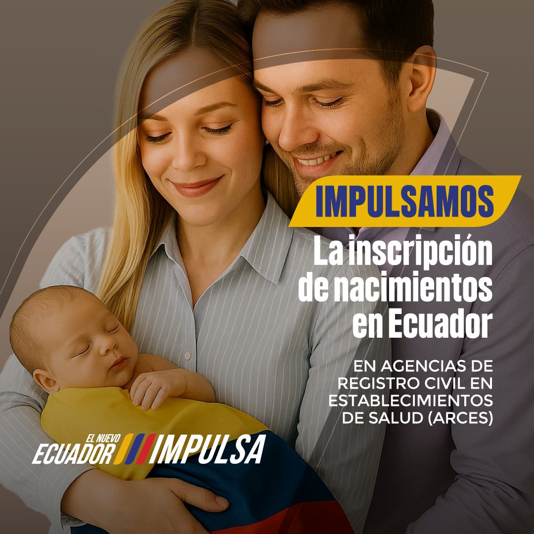 Registro Civil Ecuador 🇪🇨 tweet media