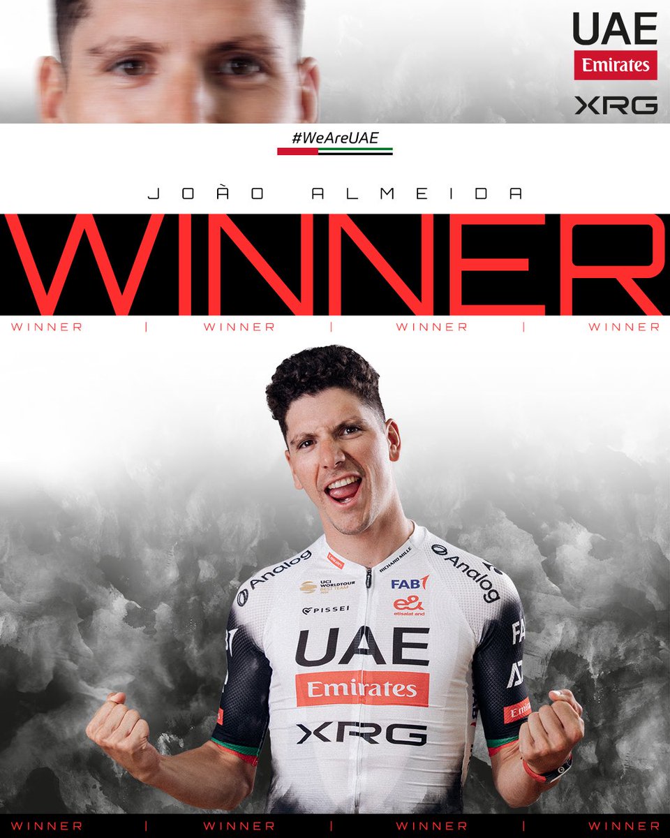 🔥🏆 <a href="/JooAlmeida98/">João Almeida</a> conquers the mighty Angliru! What a win at #LaVuelta25! 

Bota Lume🔥🔥🔥 #WeAreUAE