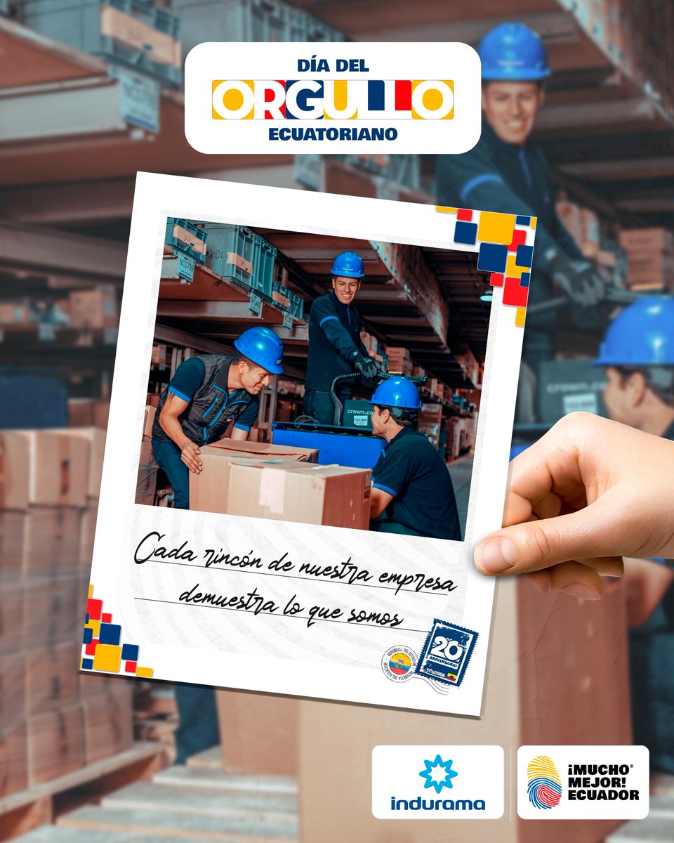 🇪🇨 Cada rincón de esta empresa late con talento ecuatoriano. Somos lo que somos porque aquí cada persona pone corazón, energía y ganas de crecer juntos. ⚡ Así se construye el verdadero Orgullo Ecuatoriano.

#ElEcuadorQueSomos nos une, nos impulsa y nos representa con orgullo. 👏
