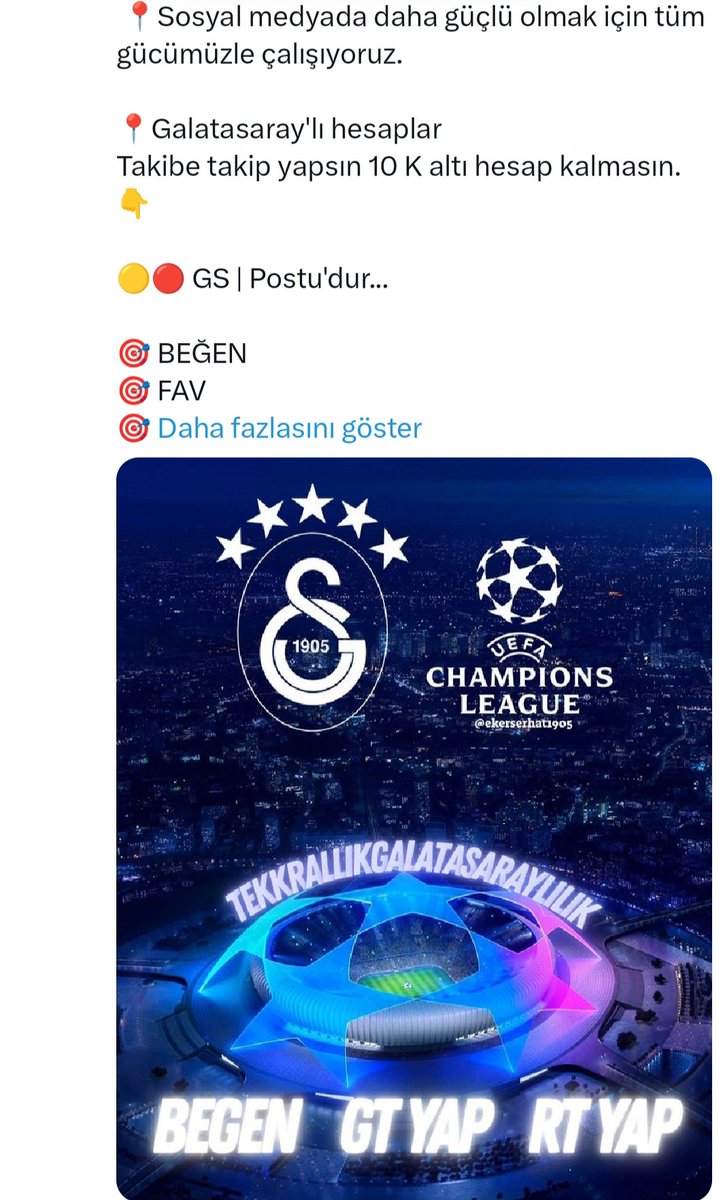 GALATASARAY BİRLİK ZAMANI