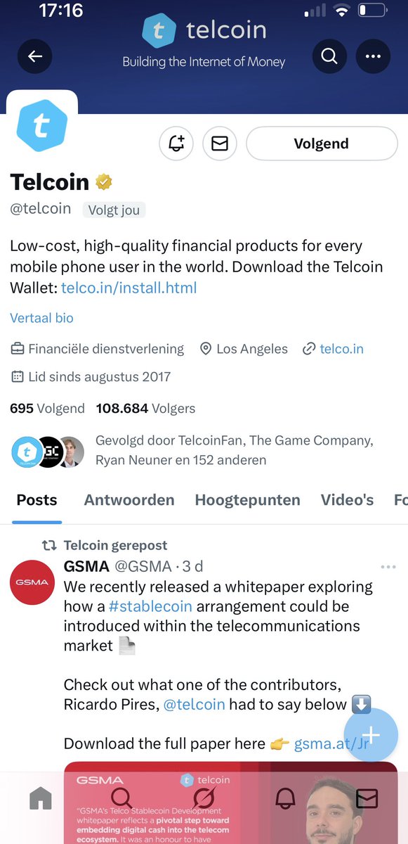 Community asked, the company listened;

GOLDEN checkmark.

Step-by-step🤝

$TEL | <a href="/telcoin/">Telcoin</a> 🌟