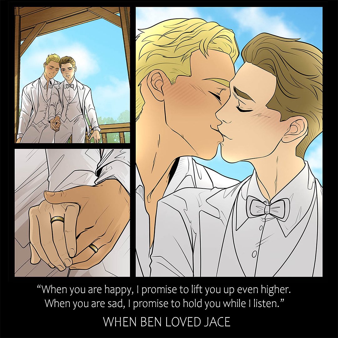 The new book is out! When Ben Loved Jace lets you reexperience their love like never before! 💛 #lgbtbooks #gay #gaybooks #lgbt