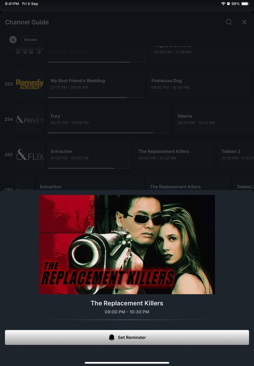 soral88's tweet photo. Watching #Airtel #XstreamPlay #TheReplacementKillersMovie https://t.co/og7M3n29b7