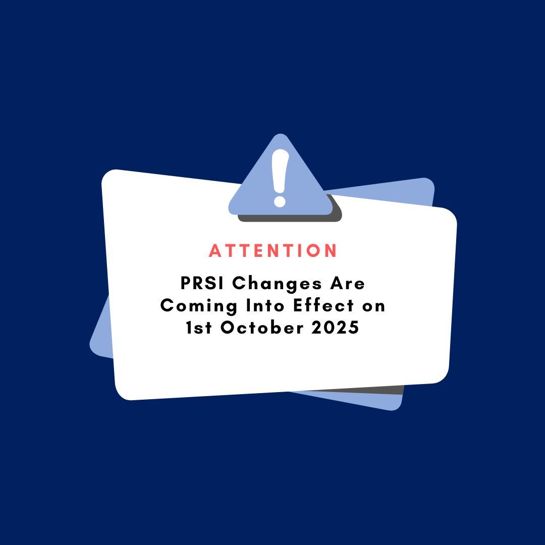 NKC_BTC's tweet image. 📢 #PRSI changes confirmed for 1st October 2025 affecting #Irishbusiness. The update applies to Class A PRSI, which covers most #employees in #Ireland, and will mean higher contributions for both #employers and #staff 👉 buff.ly/iehQzTC