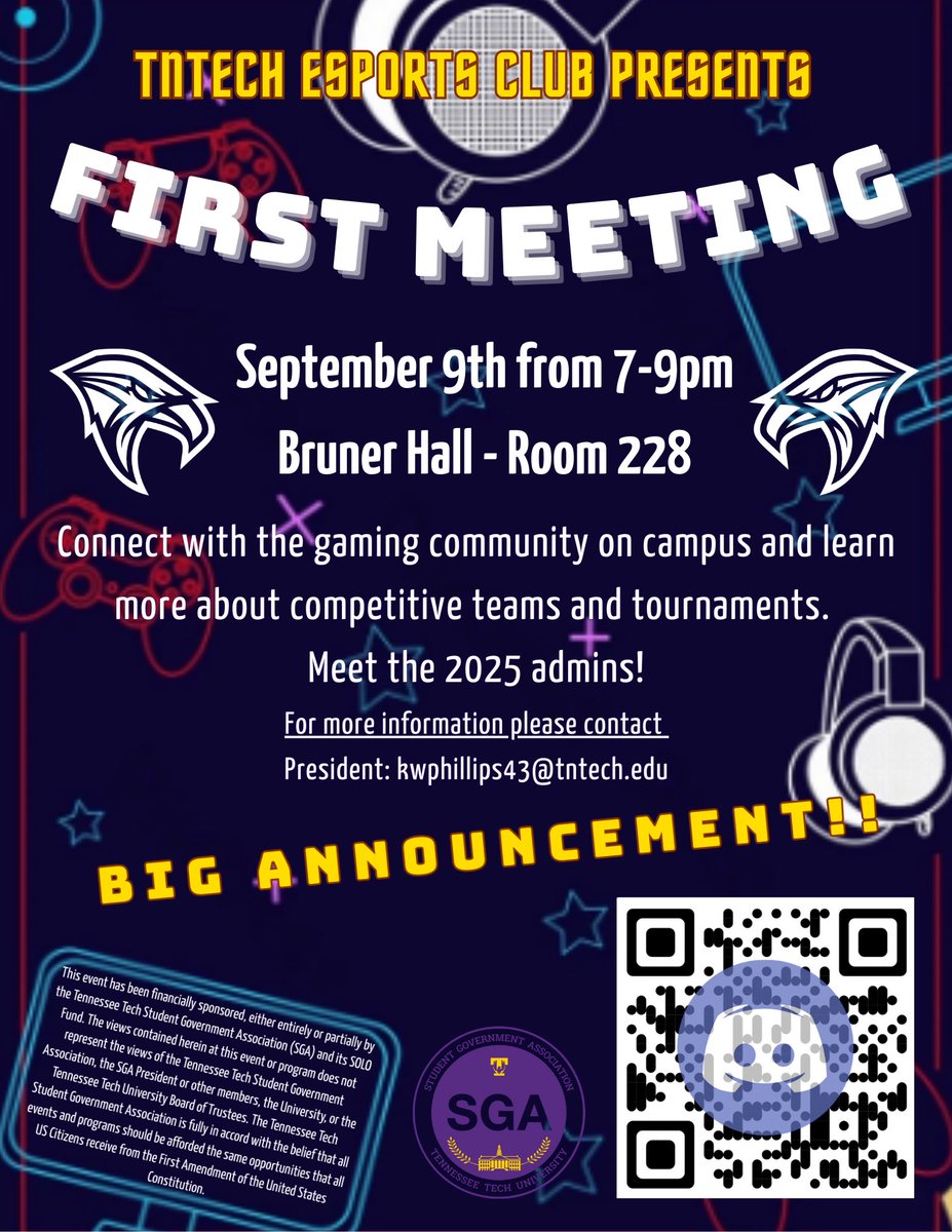 So excited to host our first meeting of the semester next Tuesday, September 9th!
