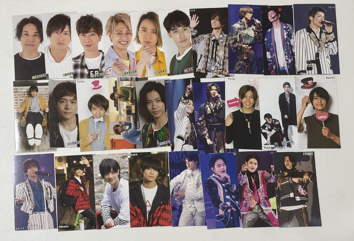 mikeranchan's tweet photo. 1️⃣A.B.C-Z マリウス葉 永瀬廉 岸優太 神宮寺勇太 髙橋海人 浮所飛貴 金指一世 
2️⃣ 那須雄登 美少年
3️⃣ 美少年 
4️⃣ 金指一世 髙橋優斗 猪狩蒼弥 https://t.co/rhL0TQox74
