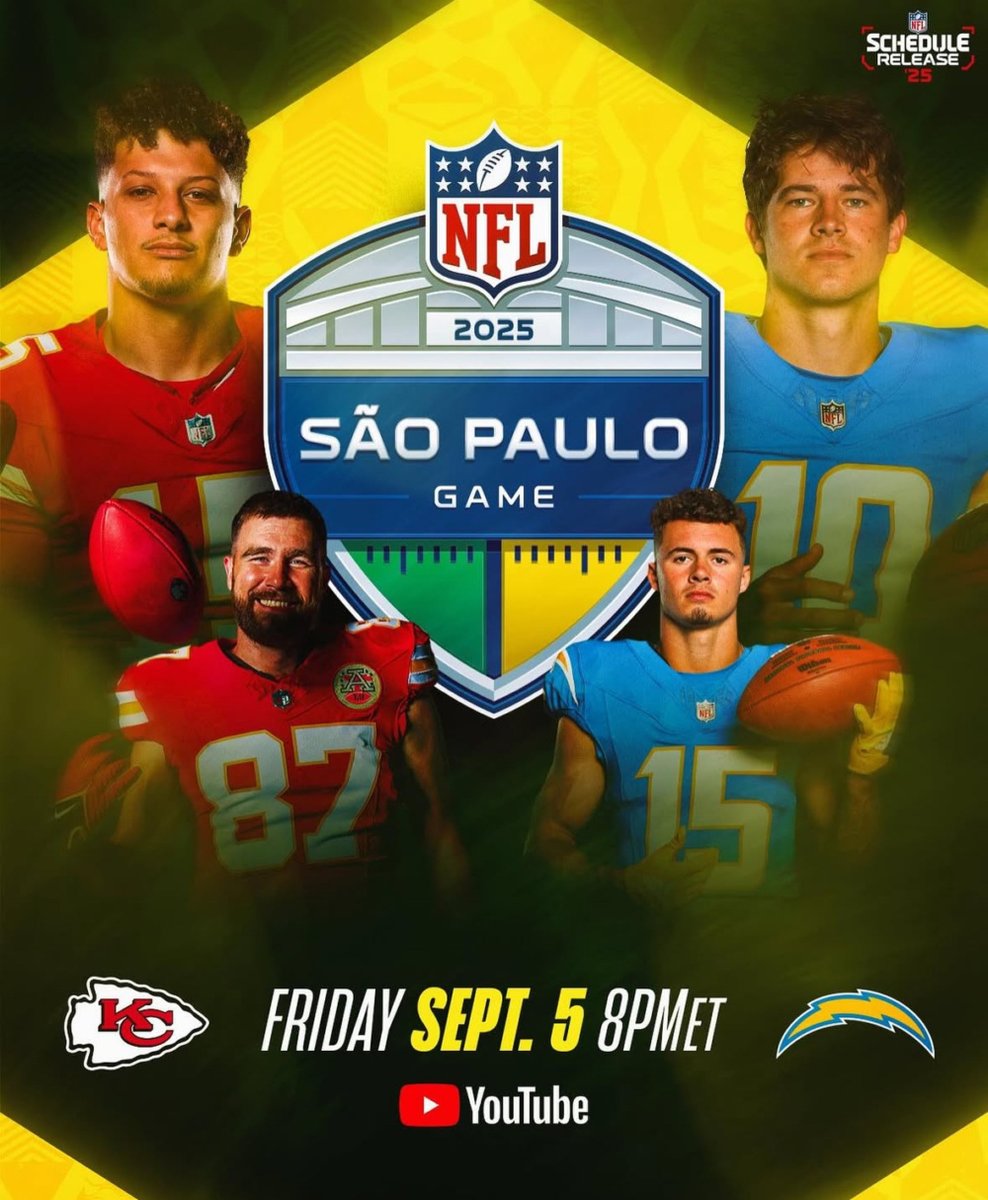🏈 The NFL is back! Season opener tonight: Chiefs vs. Chargers in São Paulo, streamed live worldwide for free on YouTube. The stakes are high.

The league earned US$23B last year, nearly 6× the revenue of South Africa’s top gold producer, Harmony Gold (US$4.07B).

Last season was