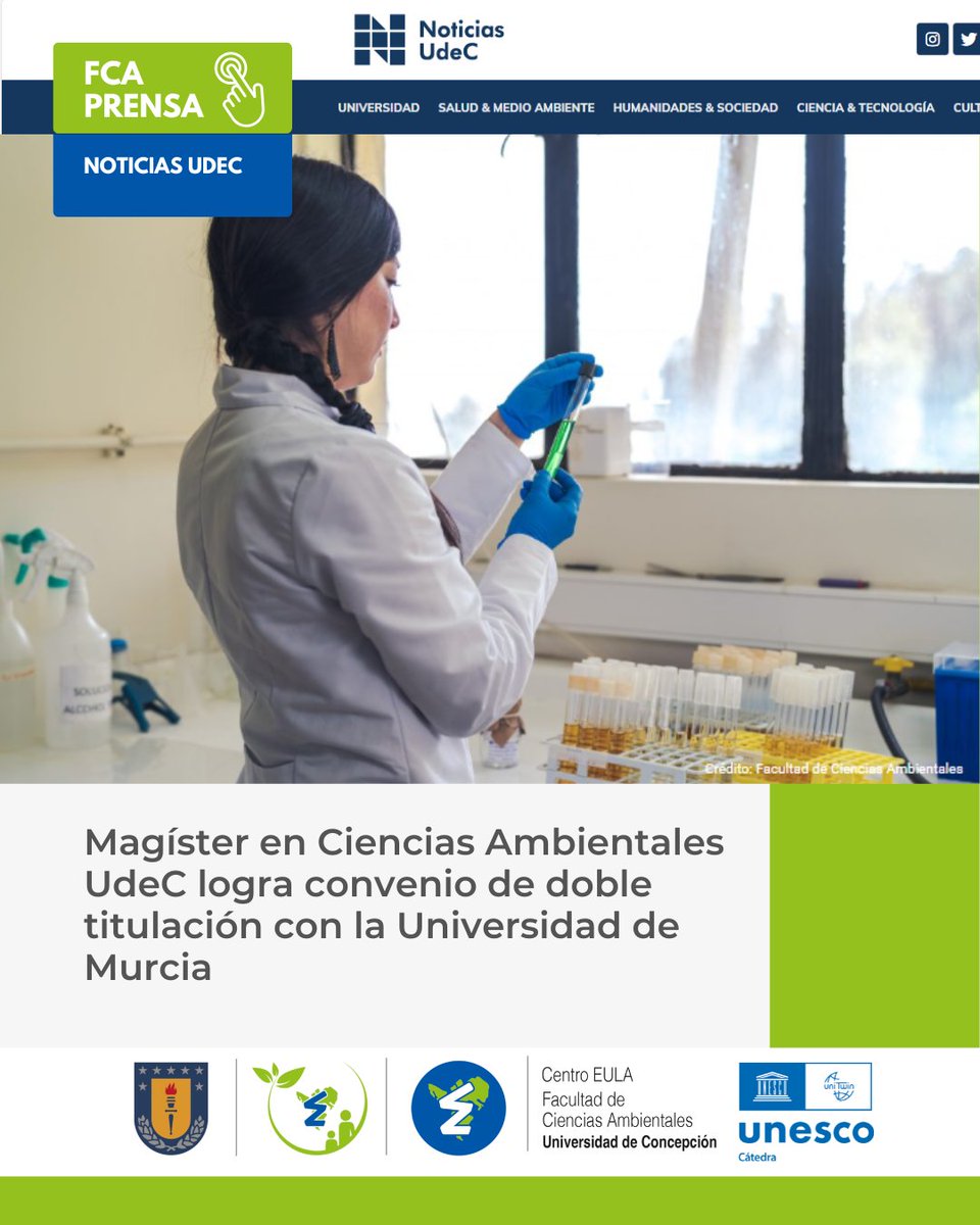 Facultad de Ciencias Ambientales tweet media