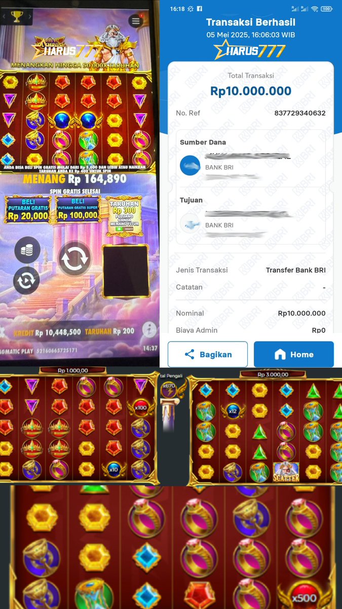 cari di google : 𝗛𝗔𝗥𝗨𝗦𝟳𝟳𝟳
1 user id untuk seluruh game, DEPO VIA QRIS 1 DETIK sekali depo receh tapi jadi JUTAWAN tunggu apa lagi hanya di #harus777
linknya&gt;&gt;heylink.me/harus777com