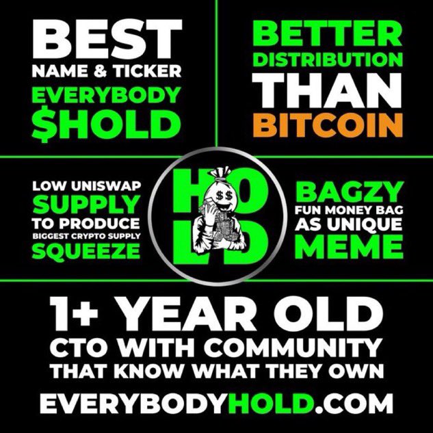 Average Dude Crypto (@averagedudecryp) on Twitter photo <a href="/BTFDMagicPants/">CryptoMagicPants ๐ฐ</a> <a href="/everybodyholdX/">EVERYBODY $HOLD CTO ๐ฐ๐น</a> $HOLD BABY HOLD!!!
$HOLD FOR GOLD!!!
Soon EVERYONE WILL $HOLD!!!! <a href="/BTFDMagicPants/">CryptoMagicPants ๐ฐ</a> <a href="/everybodyholdX/">EVERYBODY $HOLD CTO ๐ฐ๐น</a> $HOLD BABY HOLD!!!
$HOLD FOR GOLD!!!
Soon EVERYONE WILL $HOLD!!!!
