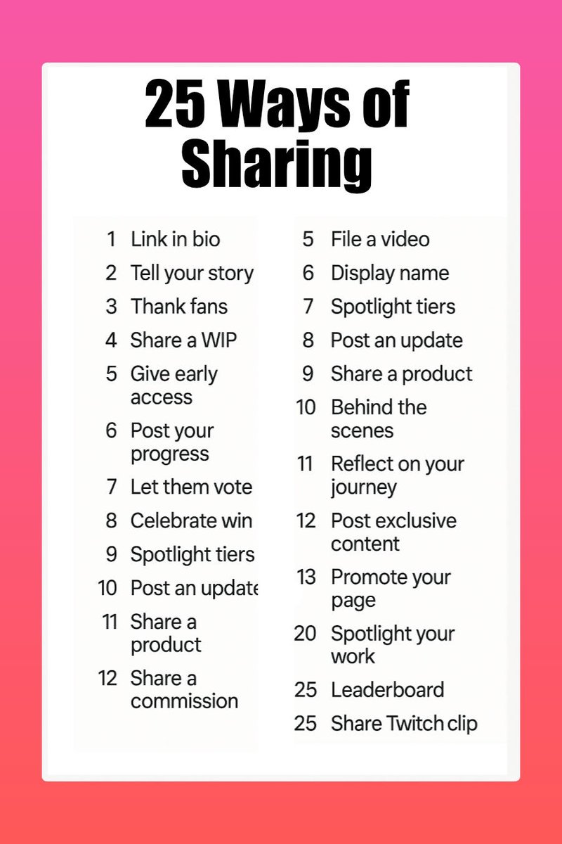 NabeelHQ's tweet image. Don't just drop links, here are 25 better ways to share your work.
Bookmark 📗 this and view later.
#buildinpublic #indiehacker #saas