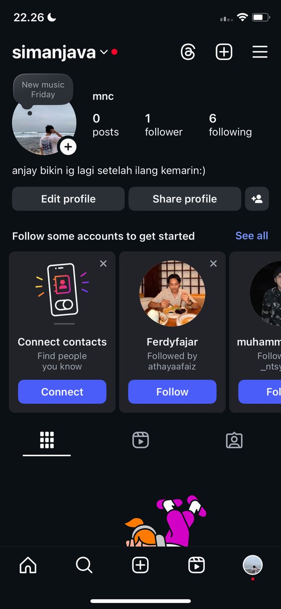 simanjava's tweet image. HAYYUK MUTUALAN IG GUYS, baru bikin ig lagi setelah sekian lama abis di suspen permanen😭😭😭🤏🏻🤏🏻