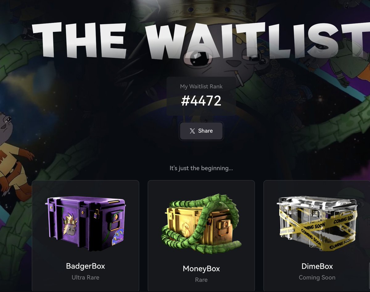 Well, @tradeparadex has a new look for the boxes... slam it ... it's just the beginning