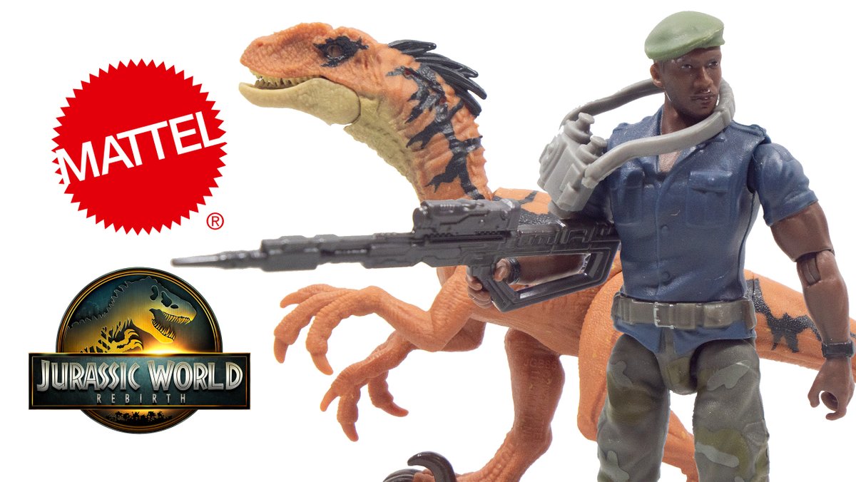 NEW VIDEO: youtu.be/Nw3TLVRI85o

I'm always a big fan of new human characters in the Jurassic toyline, so I was excited to add Duncan to my collection! Praying more will follow...

#JurassicWorldRebirth #JurassicWorld #JurassicPark