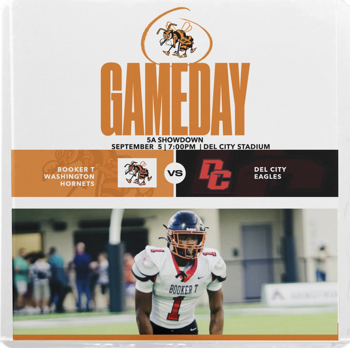 BookerTFootball's tweet image. Game day! Strictly business!  #HornetSting