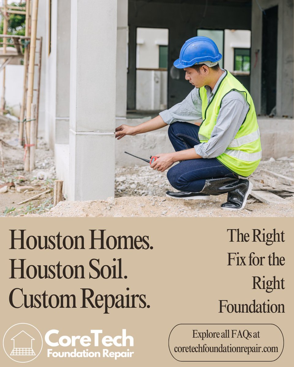 CoreTechFRHTX's tweet image. 🏡 Foundation repair in Houston doesn’t mean moving out! Most repairs let you stay home safely. We provide updates, photos, and a walkthrough so you can go about your day stress-free.
🔧 Read today: zurl.co/7k3Ra 
#HoustonHomes #FoundationRepair #CoreTech