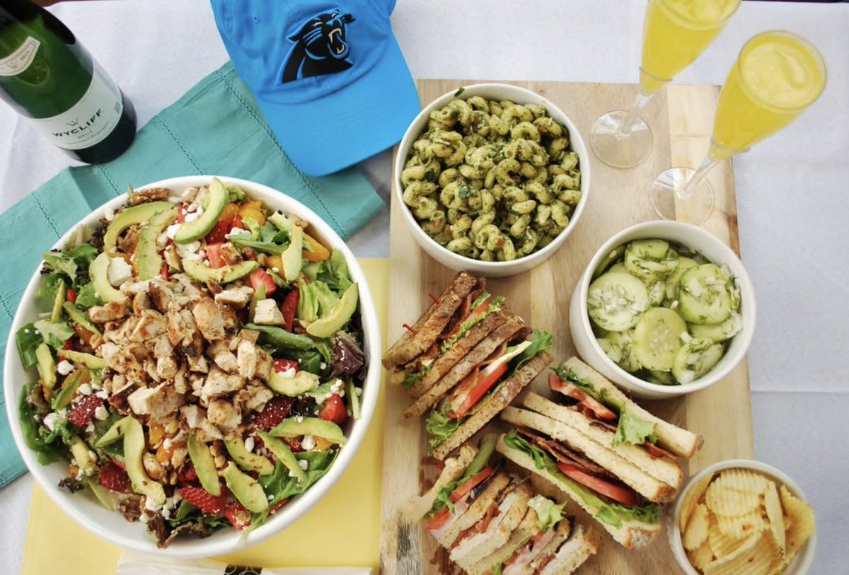 We're gearing up for this season! 📣 Let Famous Toastery cater your kickoff — because bacon, biscuits &amp; brunch &gt; basic snacks.