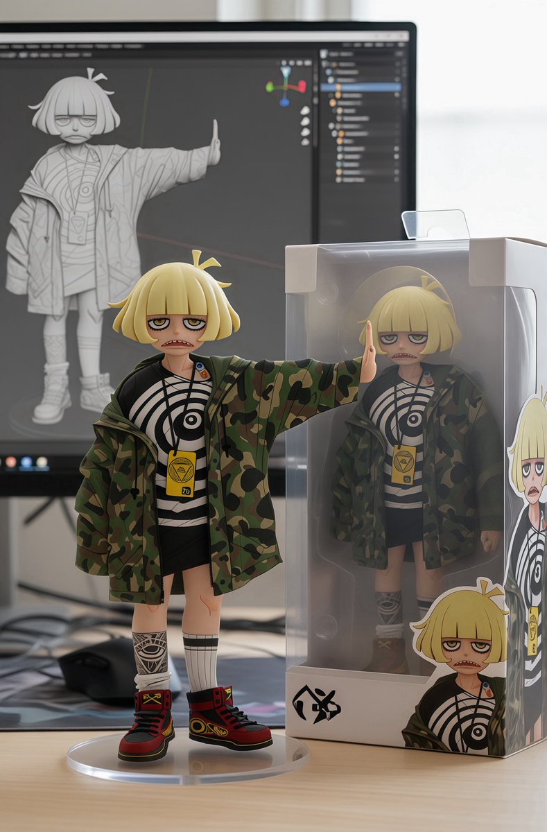 metal_kinoko666's tweet photo. フィギュアにできるAIええな！ https://t.co/wtXFdtJA1Z