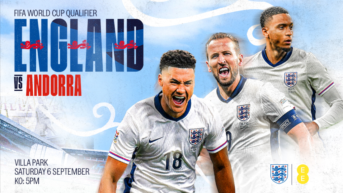 ⚽ WORLD CUP QUALIFIERS ⚽

Thomas Tuchel has sidelined Trent Alexander-Arnold but welcomed back Marcus Rashford... 

Can England rise to the challenge? Join us this Saturday for the match against Andorra at 5pm! ⚽

#WorldCupQualifiers #England #ThomasTuchel