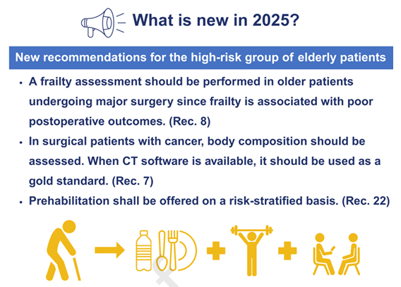 Martina Baiardo Redaelli (@baiardomartina) on Twitter photo 🚨ESPEN Guideline on Clinical Nutrition in Surgery – 2025 Update has just been released
➡️ 44 recommendations for clinical practice, including:
🔪elective & non-elective surgery
🩼frailty assessment
🥓sarcopenia diagnosis
🏋️♀️prehabilitation
🔗clinicalnutritionjournal.com 🚨ESPEN Guideline on Clinical Nutrition in Surgery – 2025 Update has just been released
➡️ 44 recommendations for clinical practice, including:
🔪elective & non-elective surgery
🩼frailty assessment
🥓sarcopenia diagnosis
🏋️♀️prehabilitation
🔗clinicalnutritionjournal.com