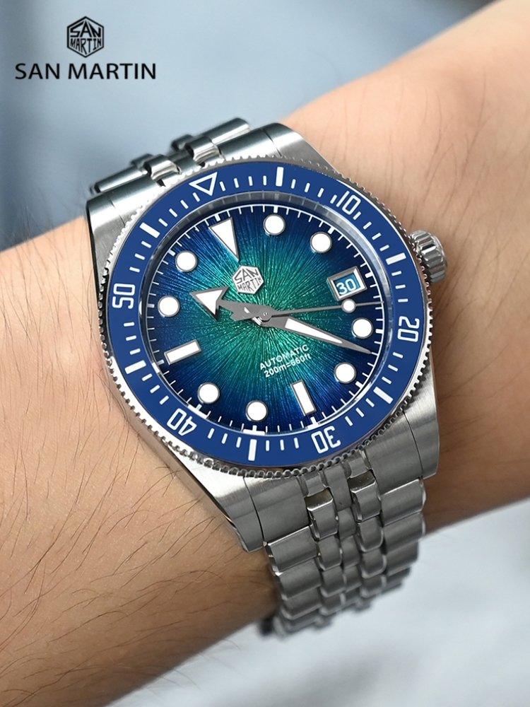 cleanse29's tweet image. San Martin 37.5mm 9015 Enamel Gradien JianZhan Dial Mechanical Watch Self-Wind BGW-X1 Luminous Sapphire 
Price : USD 361.13 
Available Code : SMWSEP15, USD15.00 off, PST 2025-09-01 00:00:00 ~ 2025-09-30 23:59:59
🔗Click &amp;amp; Buy: s.click.aliexpress.com/e/_ooJNOXv

#watches #sapphirewatches