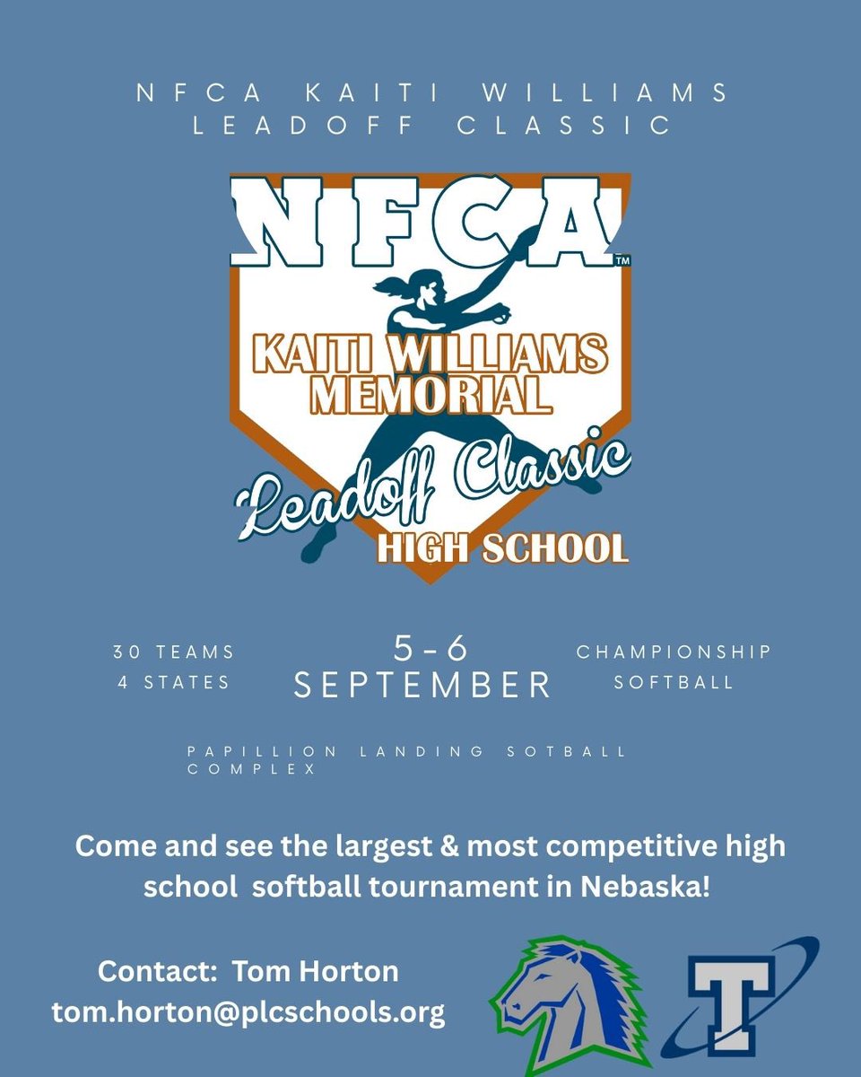 KWLeadoffClassic (@kw_leadoff) on Twitter photo 4th Annual <a href="/NFCAorg/">National Fastpitch Coaches Association</a> Kaiti Williams Leadoff Classic. First round is under way! Great day for softball! #NESoftball 4th Annual <a href="/NFCAorg/">National Fastpitch Coaches Association</a> Kaiti Williams Leadoff Classic. First round is under way! Great day for softball! #NESoftball