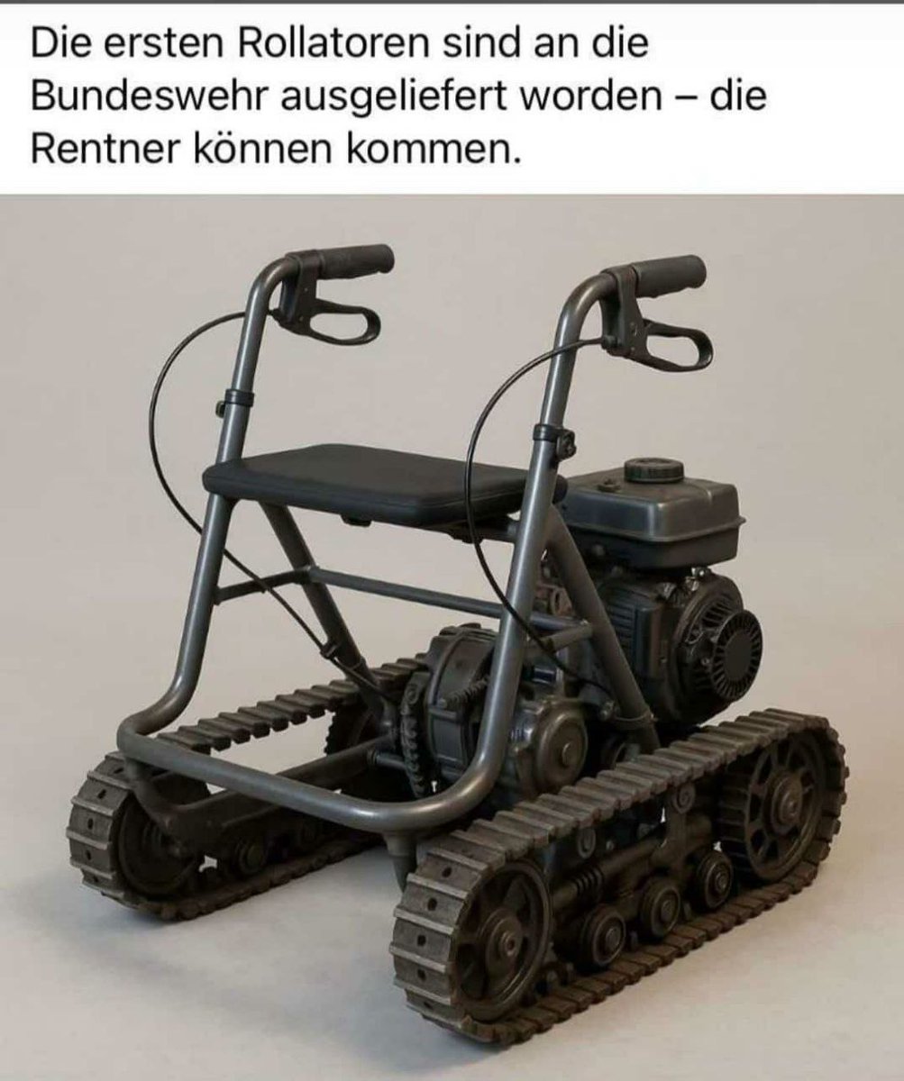 <a href="/UlrichSchneider/">Ulrich Schneider</a> Ja, die Wirtschaft boomt jetzt wieder. Es wird jetzt wieder echtes Kriegsmaterial gebaut👌
Die Rheinmetall-Aktie steigt auch weiter nach oben ⬆️
Ist das nicht wunderbar? 
Alle Boomer an die Front 🥳