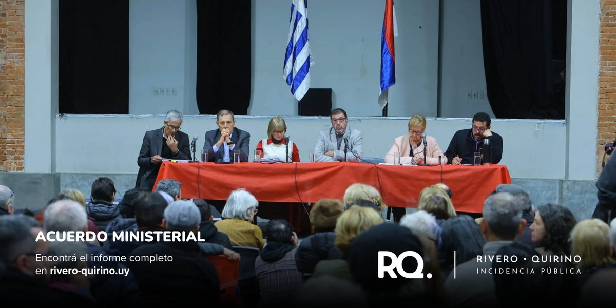 🇺🇾 Acuerdo Ministerial | semana 36 

📌Gobierno inició gira junto al Frente Amplio para presentar el presupuesto quinquenal

📌 Autoridades del MI recibieron una delegación del Partido Nacional para avanzar en el diálogo sobre seguridad

🔗rb.gy/r10vwf