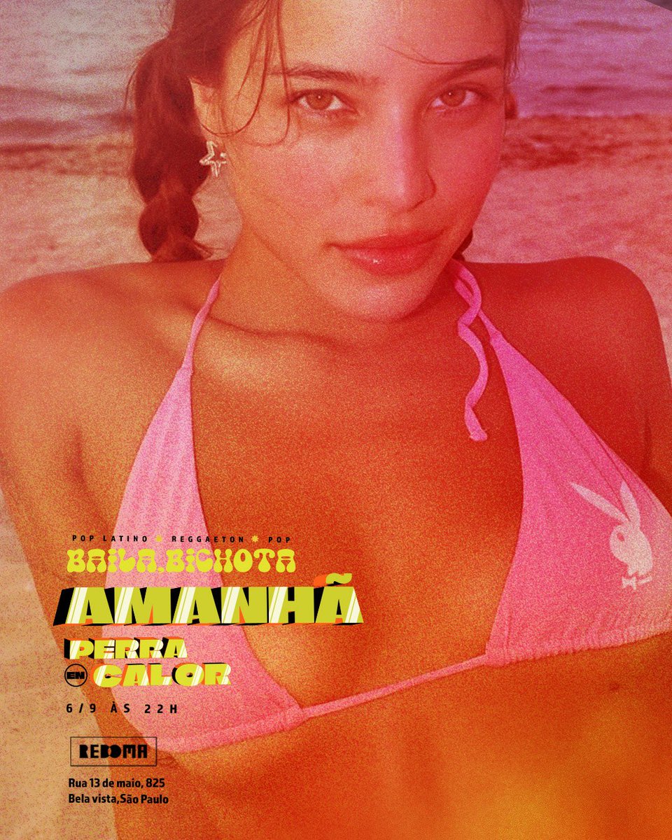 AMANHÃ É DIA DE BAILA, BICHOTA AAAA AAAA ❤️‍🔥

(antecipados no link da nossa bio 😉