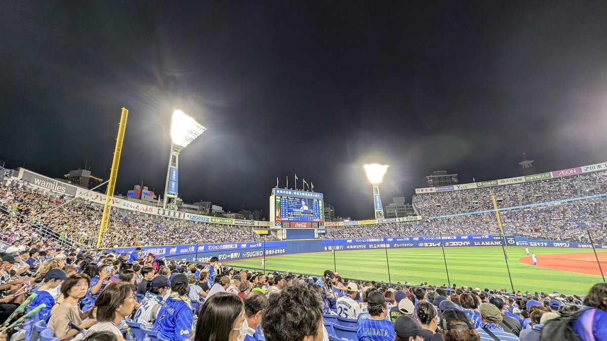 初観戦!!
めっちゃ楽しい〜💙