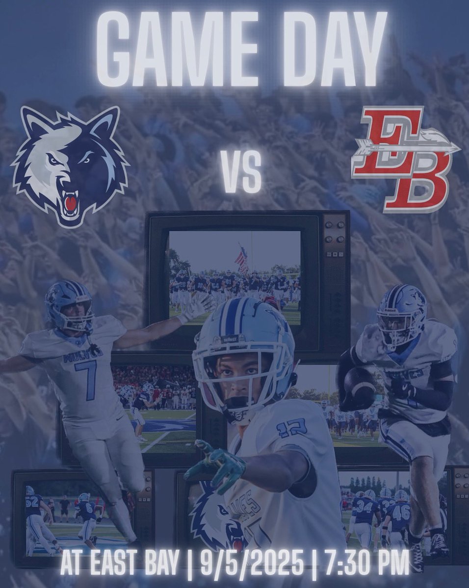 ITS GAME DAY!!!

🆚 East Bay Indians
📍 East Bay High School
🗓️ 9/5/2025
⏰ 7:30 PM
🎟️ gofan.co/event/3981499?…

#HOMEGROWN