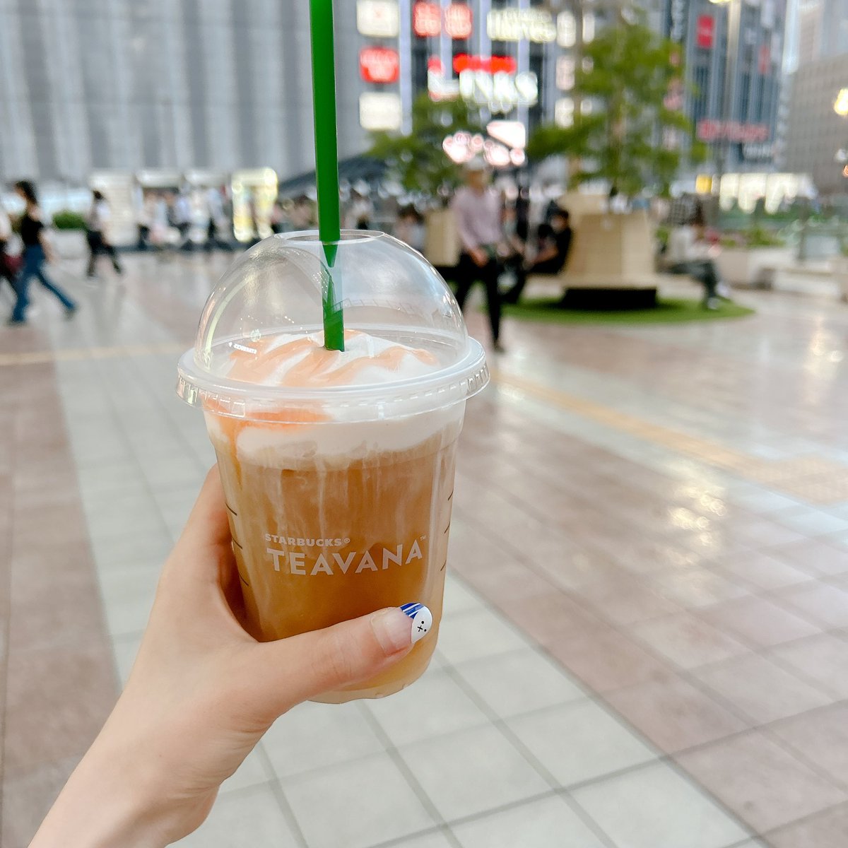 47mell_'s tweet photo. 加賀棒ほうじ茶と白桃のムースティーを飲めた。 https://t.co/zzhTmaceQi