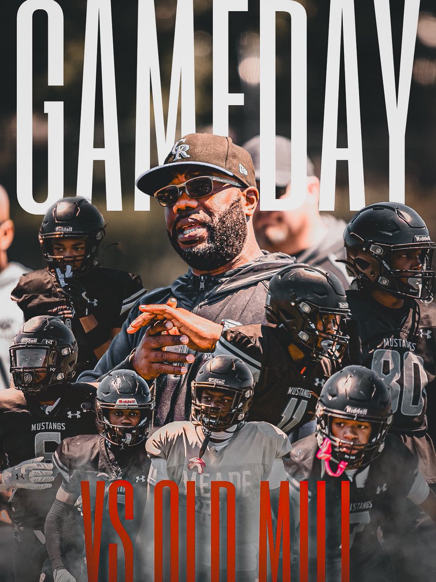 Good morning, Mustangs Nation. Week 1, at Da Stable, is upon us! Come out this evening, at 6:00pm, and support your Meade Mustangs as we take on the Old Mill Patriots. Trust me, this is one you don’t want to miss. See you there! Let’s go 💪🏾 #BuyInOrByeOut #DaStable #BrickByBrick