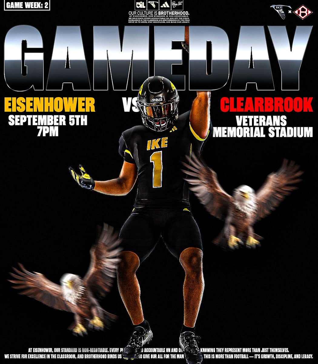 IKE Eagles Football tweet media