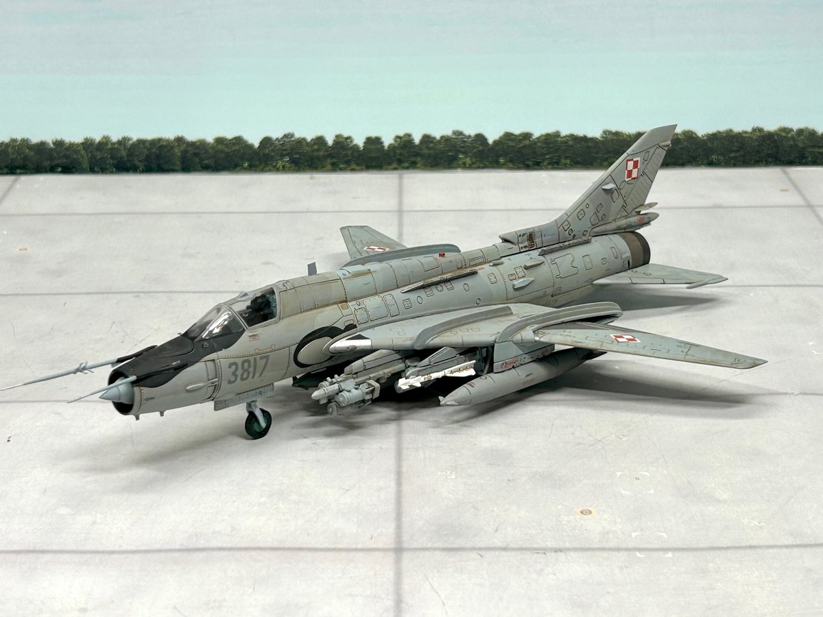 akabou_himawari's tweet image. 🇵🇱#ポーランド機コレクション
JCW SU-22 #Fitter #フィッター
翼が可変します