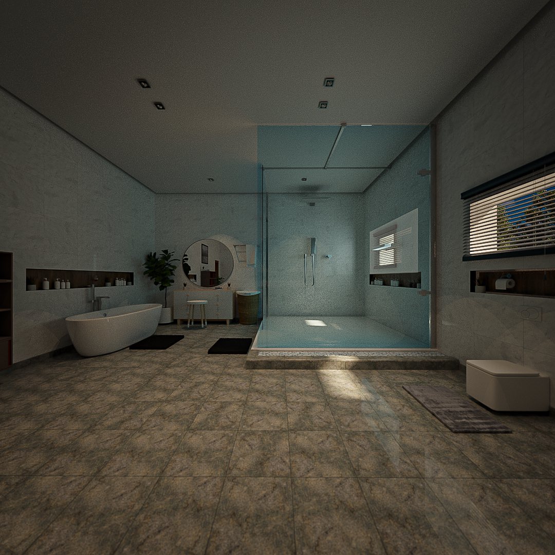 mr_emmanuelll's tweet photo. Trebla  X  SOC Integrated Services Ltd.

SOC - Master’s Bathroom 🌱 
#Draft

Designed and Visualized by_ @mr_emmanuelll 

Consultants - SOC Integrated Services Ltd.

https://t.co/8xTR9Cdnl0

 #Trebla 🌱 #modernbathroomdesign  #ModernBathroom #photorealism #Thinktrebla #architect https://t.co/a2kAqnOKfp