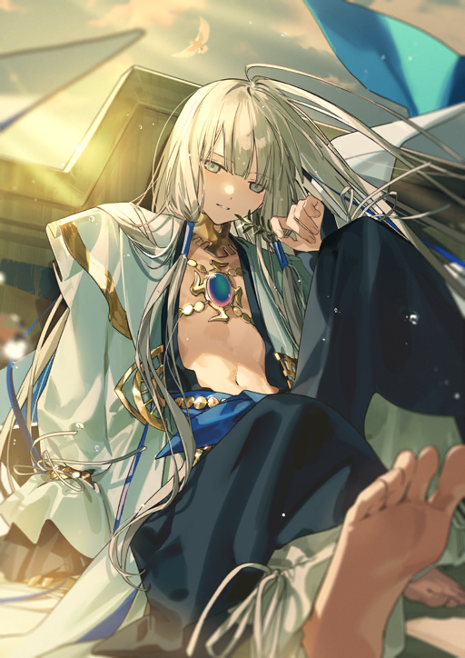 KaroshiMyriad's tweet photo. Nemo/Noah (5* Rider) ascension arts #FateGO #FGO #fgospoilers https://t.co/906hX5f0BA