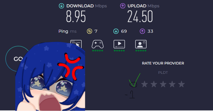 "oh riese why havent u been streaming?"
my wifi: