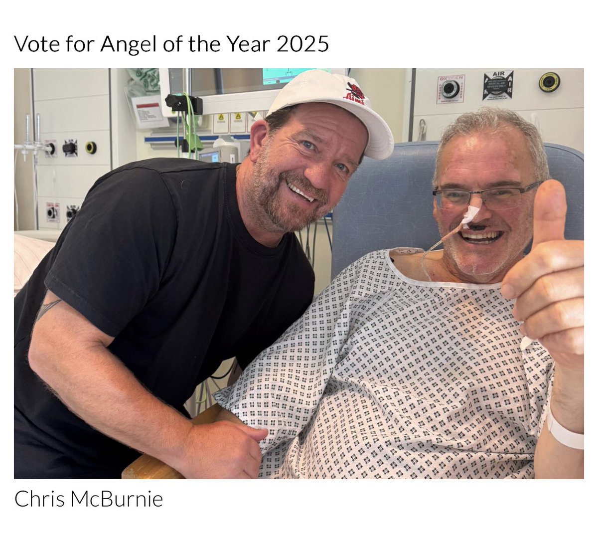 Voting has opened for the Pride of Jersey Awards 2025. 

Please, please join us in voting for Chris McBurnie, Angel of the Year … our Forever Hero ❤️

Without him, Mr LeC simply wouldn’t be here! 🙏🙏🙏❤️

Forever grateful ☺️ 

prideofjersey.com/angel-of-the-y…