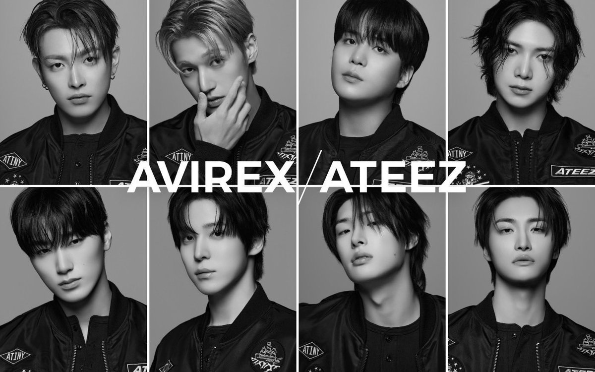 ATEEZUD's tweet photo. [📷] AVIREX Celebrating its 50th anniversary with ATEEZ 

#ATEEZ #에이티즈 #エイティーズ
#AVIREX #AVIREX_ATEEZ #ATEEZ_AVIREX @ATEEZofficial https://t.co/4kTTPLIGwK