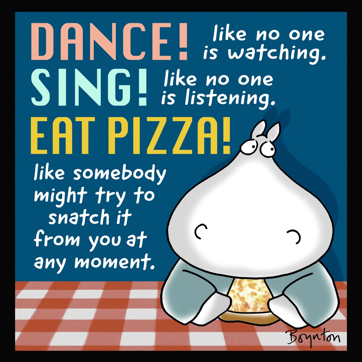 September 5th is Cheese Pizza Day. Enjoy! And STAY ALERT!!!!! #cheesepizza