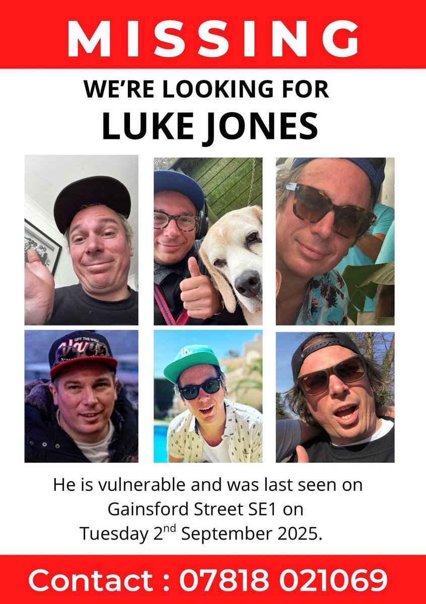 richbarcs's tweet photo. #MissingPerson #SE12 please keep a look out for Luke on the SE12 area. https://t.co/NKNaxQKVUV