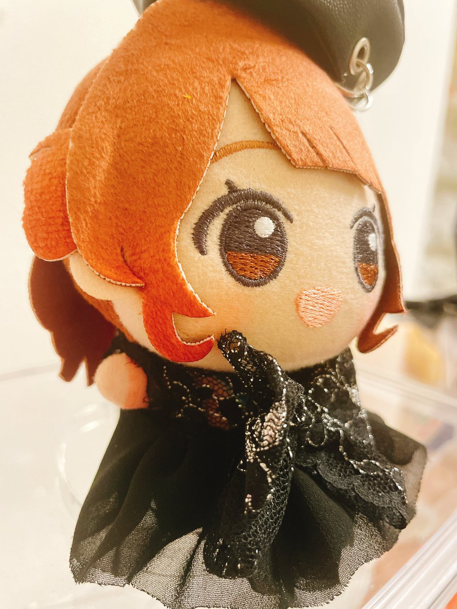 Beirazia・佑芽ちゃんの概念衣装を制作して頂きました！

元気な佑芽ちゃんらしく、おてて💪がしっかり出ているのと、モデル衣装を意識してメッシュで透け感のある仕上がりにしていただけたのが超お気に入りポイントです✨

👏わたのくに様( <a href="/wata_no_kuni/">わたのくに🧸🪡ぬいオーダー受付中❣️</a> )

#学マス
#初星学園ぬいぬい部