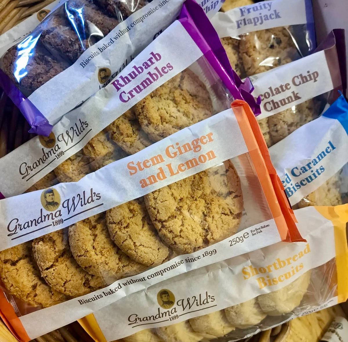 Cookie Heaven 🍪👩‍🍳 

Which Grandma Wild’s flavour are you obsessed with? Let us know in the comments! It’s hard to choose just one🤔

*Please Note The Packaging For Our Rhubarb Crumble Cookies Has Been Updated*