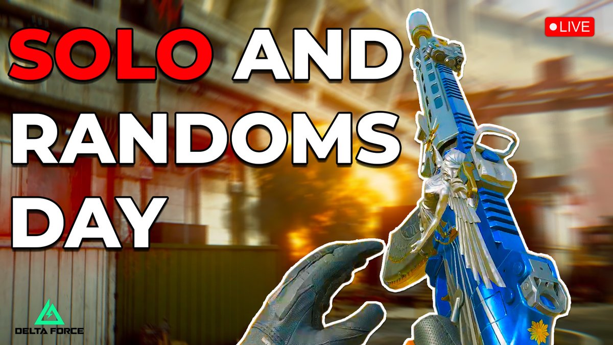 I AM BACK AFTER THE BIRTHDAY!   how was everyones Thursday! we're going live right now for a day of solos and randoms! come along!   

youtube.com/live/JroPnBAMB…