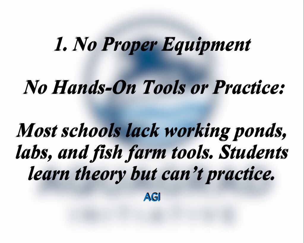 TheAquaGrad's tweet photo. From pond to classroom, Nigeria’s aquaculture future depends on what we teach today!!

Dive into the 5 critical gaps holding back progress in Aquaculture Education!! https://t.co/fL8ZhyJfSR