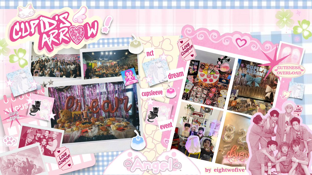 eightwofive_'s tweet photo. five branches, and countless arrows shot straight from the heart 🏹

each branch had its own story, but together they became one DREAM worth remembering. 

here’s to 9 years of dream, and to all the arrows yet to fly. until the next cupid’s arrow! 💘 https://t.co/u7I6JE1gTK