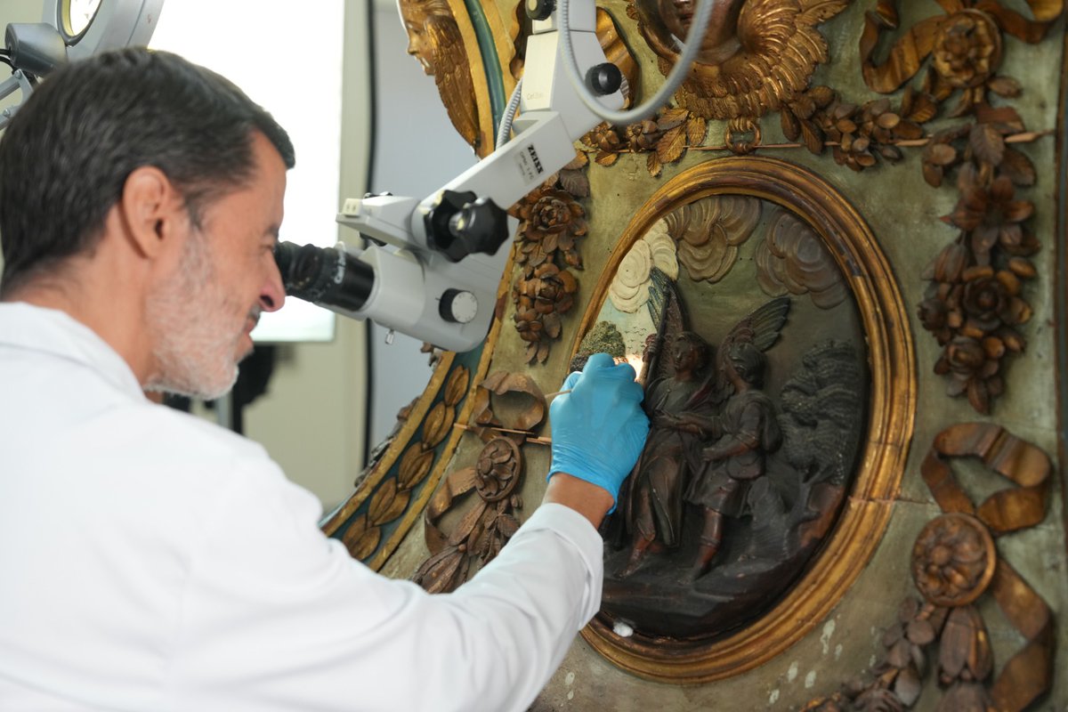 JuanMa_Moreno's tweet photo. El @IAPHpatrimonio es la élite de la conservación del arte y el patrimonio histórico. Su labor es orgullo de #Andalucía.

Hemos dedicado 71 M€ a esta actividad en los últimos seis años.

Nuestra cultura es nuestra identidad y animo a apoyarla. https://t.co/ukThRkL3r4